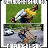 pretends-football-cycling